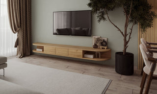 Enhancing Your Living Space with Solid Wood TV Stands