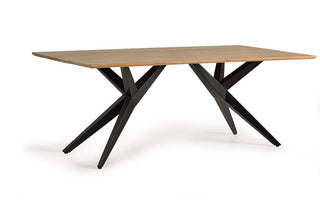 Solid Acacia Wood Dining Table