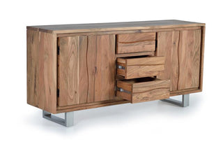 Solid Acacia Wood Sideboard