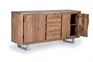 Solid Acacia Wood Sideboard