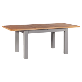 Diamond Extending Dining Table, Pine and Oak