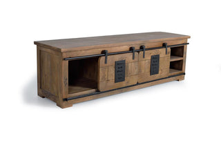 Industrial Mango Wood TV Cabinet