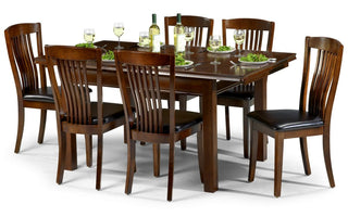 Canterbury 120-160 cm Extending Table and 6 Chairs