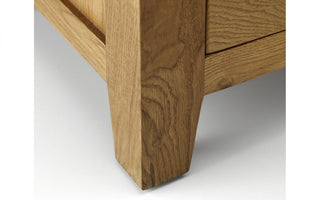 Marlborough Oak 3 Drawer Bedside