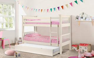 Barcelona Bunk Bed, Stone White