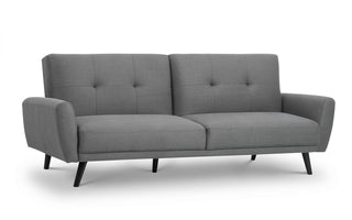 Monza Grey Linen Fabric Sofa Bed
