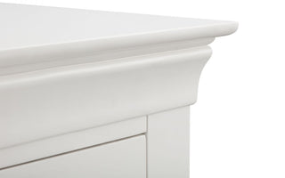 Clermont 4+3 Drawer Chest - White