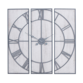 Roza Panelled Wall Clock