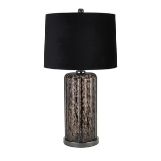 Black Dapple Table Lamp