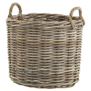 Set of 3 Rattan Storage Baskets