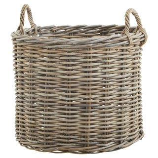 Set of 3 Rattan Storage Baskets