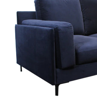 Vittorio 2 Seater Sofa Dark Blue