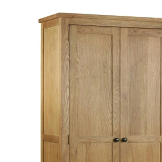 2 Door Wardrobe, Oak Wood