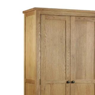 Marlborough  2 Door Wardrobe, Oak Wood