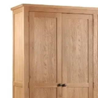 3 Door Wardrobe, Oak Wood