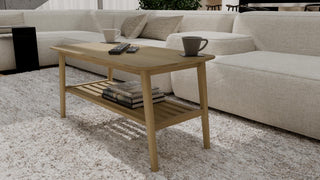 Scandic Coffee Table with Shelf