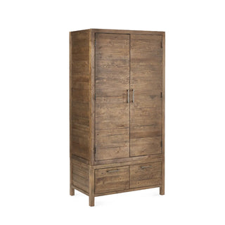 Heritage Reclaimed 2 Door Wardrobe