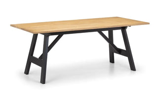 Hockley 6 Seater Dining Table, Oak