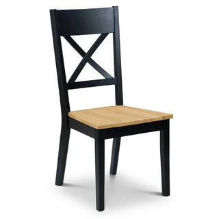 Hockley Dining Chair Black/Oak