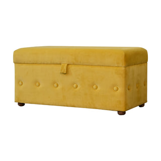 Mustard Blanket Box