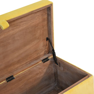 Mustard Blanket Box