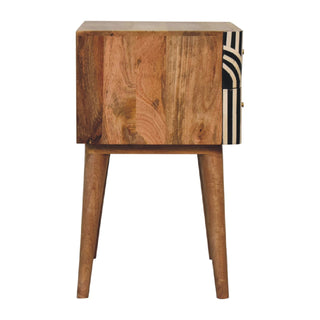 Edessa Bedside, Bone Inlay