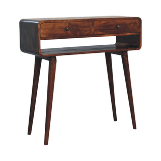 Adonis Console Table, Chestnut