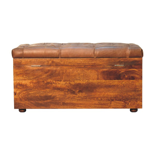 Buffalo Hide Storage Box