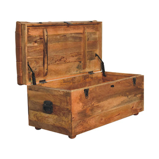 Buffalo Hide Storage Box