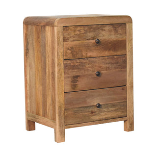 Aspen 3 Drawer Bedside