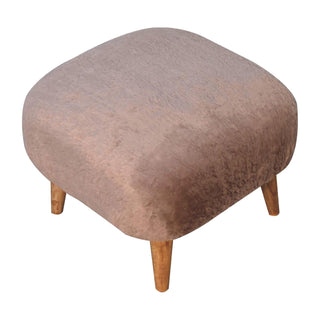 Faux Fur Stool