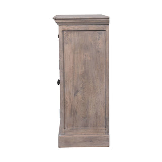 Wooden Cabinet with Glazed Doors