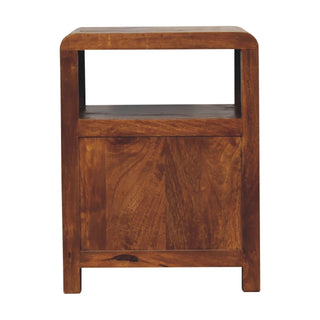 Aspen 2 Drawer Bedside, Chestnut