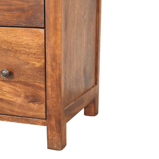 Aspen Chest 3 Drawer Chest, Chestnut