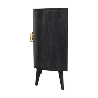 Ash Black Quad Cabinet