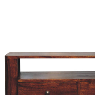 Bera TV Stand, Chestnut