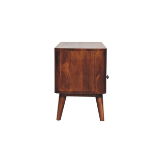 Bera TV Stand, Chestnut