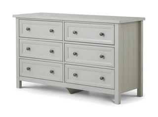 Maine 6 Drawer Wide Chest