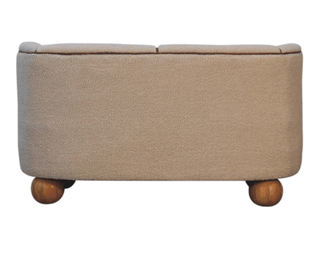 Boucle Buffalo Hide Sofa