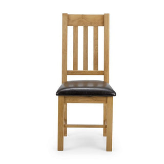 Astoria Wooden Dining Chair, Oak Wood