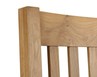 Astoria Wooden Dining Chair, Oak Wood