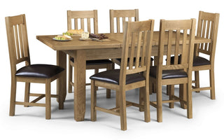 Astoria Extending Dining Table, Oak Wood