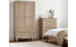 Camille Wooden Wardrobe