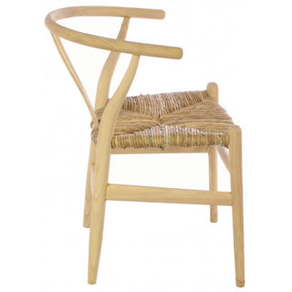 Sungkai Chair with Rush Seat