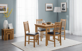 Coxmoor Wooden Extending Dining Table