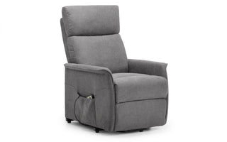 Helena Rise and Recline Grey Armchair
