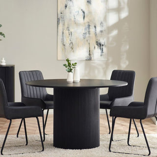 Louis Fluted Round Dining Table