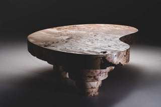 Mung Coffee Table, Poplar Burl