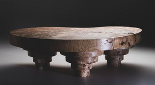 Mung Coffee Table, Poplar Burl