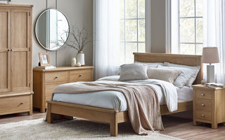 Memphis Limed Oak Bed